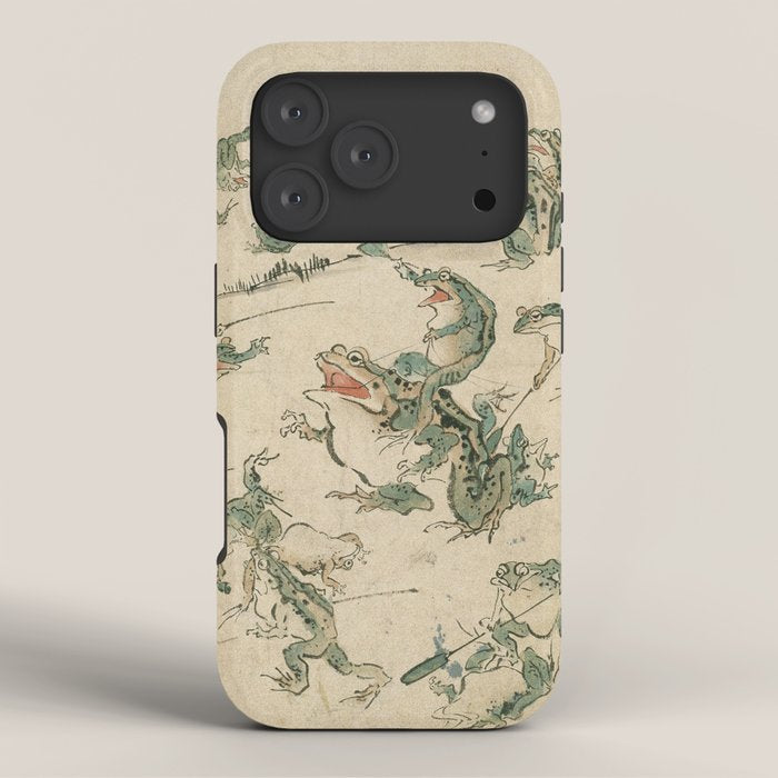 Battle of the Frogs iPhone Case Gallery Image 3