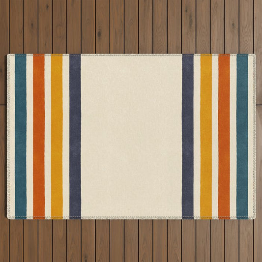 Blanket Stripe - classic Outdoor Rug Gallery Image 2