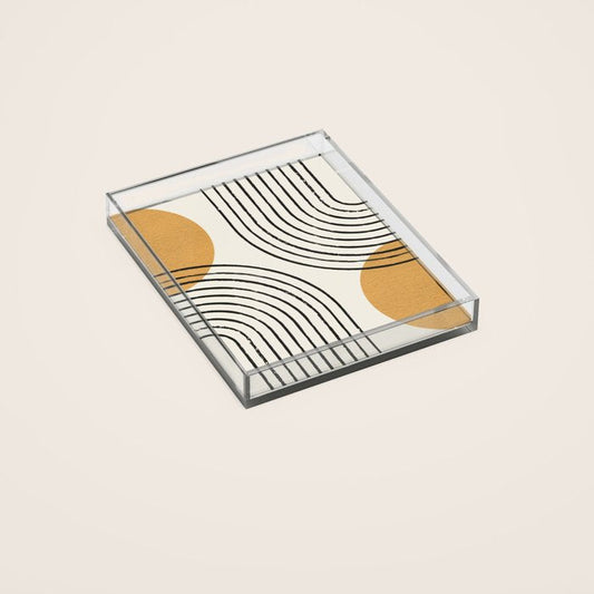 Sun Arch Double - Gold Acrylic Tray Gallery Image 2
