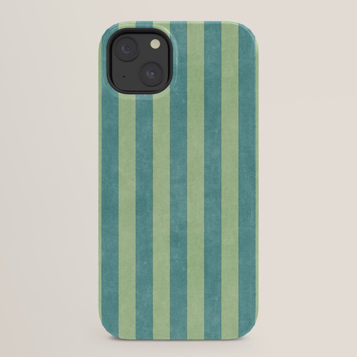 STRIPES - 005 - teal and green iPhone Case Gallery Image 30