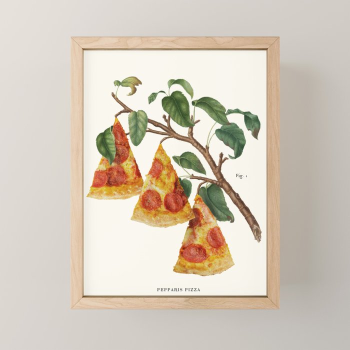 Pizza Plant Mini Art Print Gallery Image 1