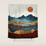 Amber Dusk Shower Curtain Gallery Image 1