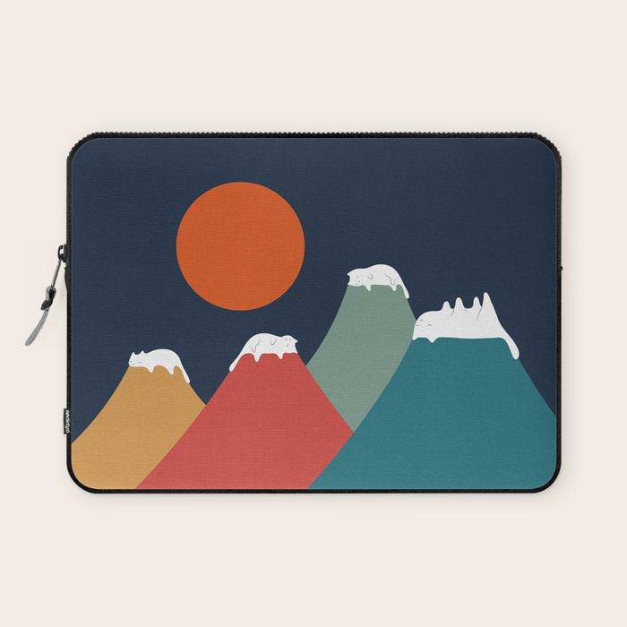 Cat Landscape 10 Laptop Sleeve Gallery Image 1