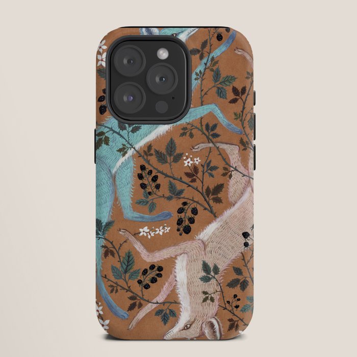 Blackberry Foxes iPhone Case Gallery Image 11