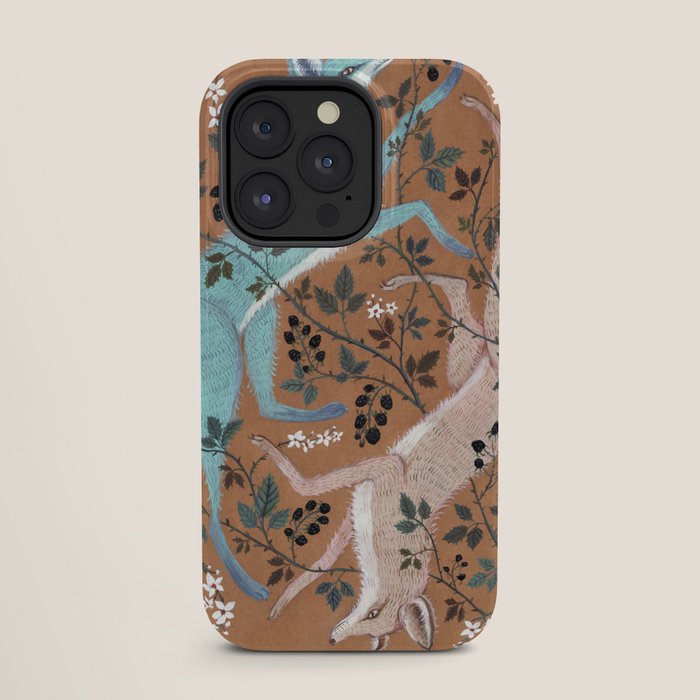 Blackberry Foxes iPhone Case Gallery Image 27