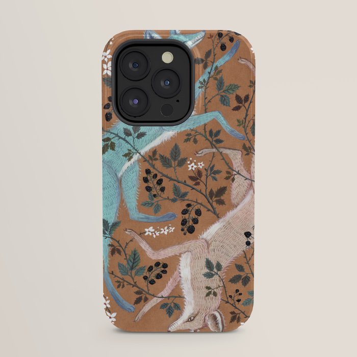 Blackberry Foxes iPhone Case Gallery Image 31