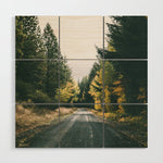 Autumn Drive Wood Wall Art Gallery Image 1