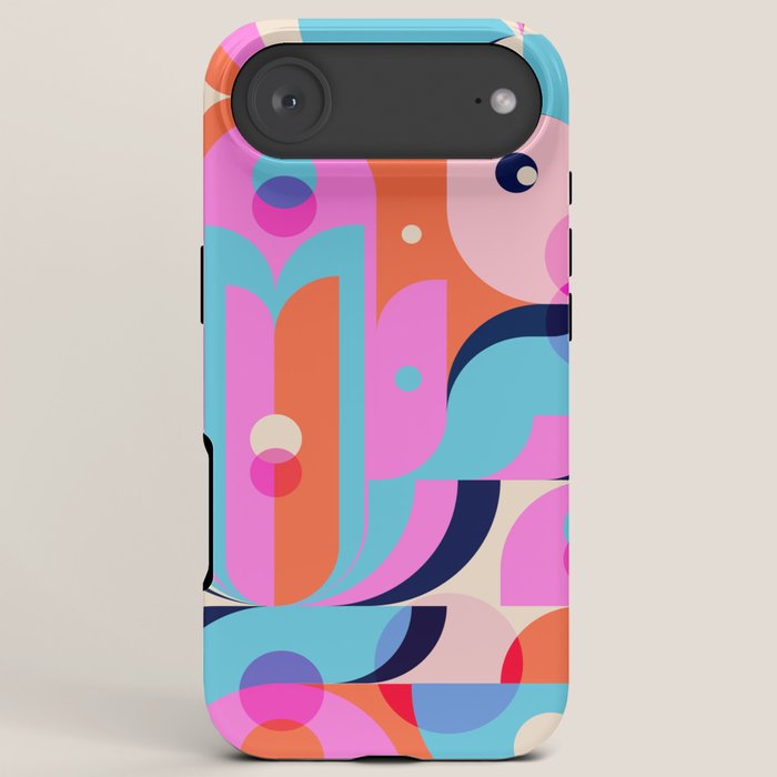 Blue Pink Girl iPhone Case Gallery Image 6
