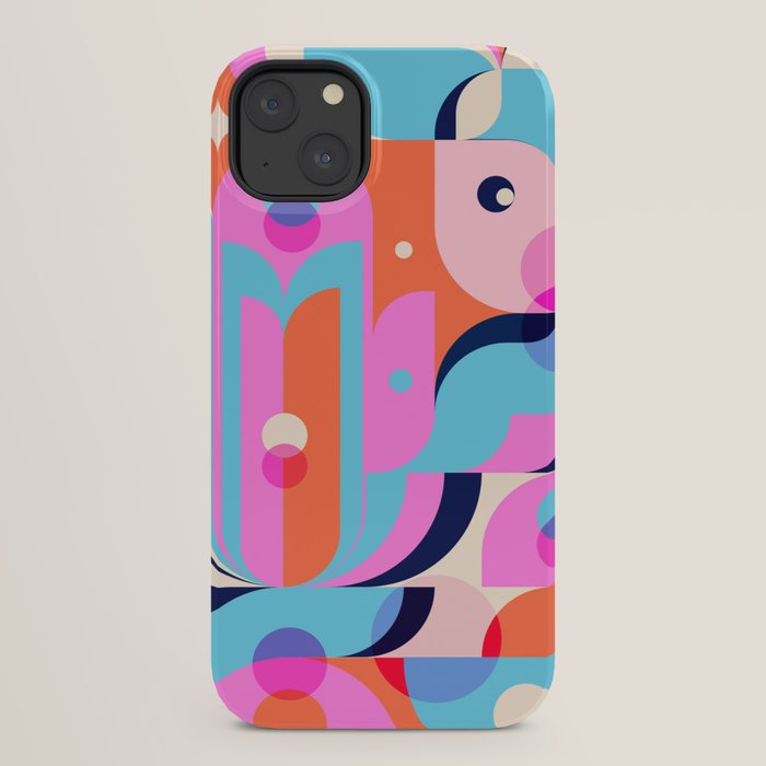 Blue Pink Girl iPhone Case Gallery Image 30