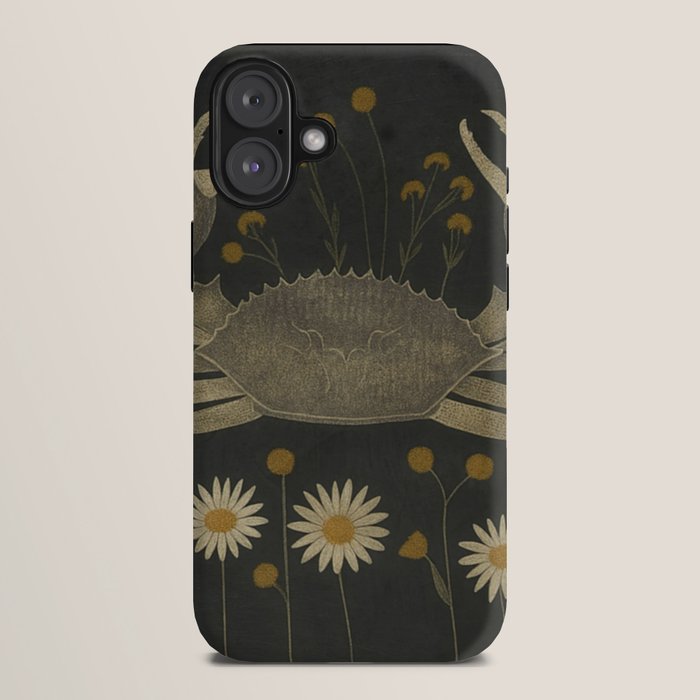 Crab with Daisies iPhone Case Gallery Image 10