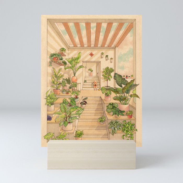 Houseplants Mini Art Print Gallery Image 5