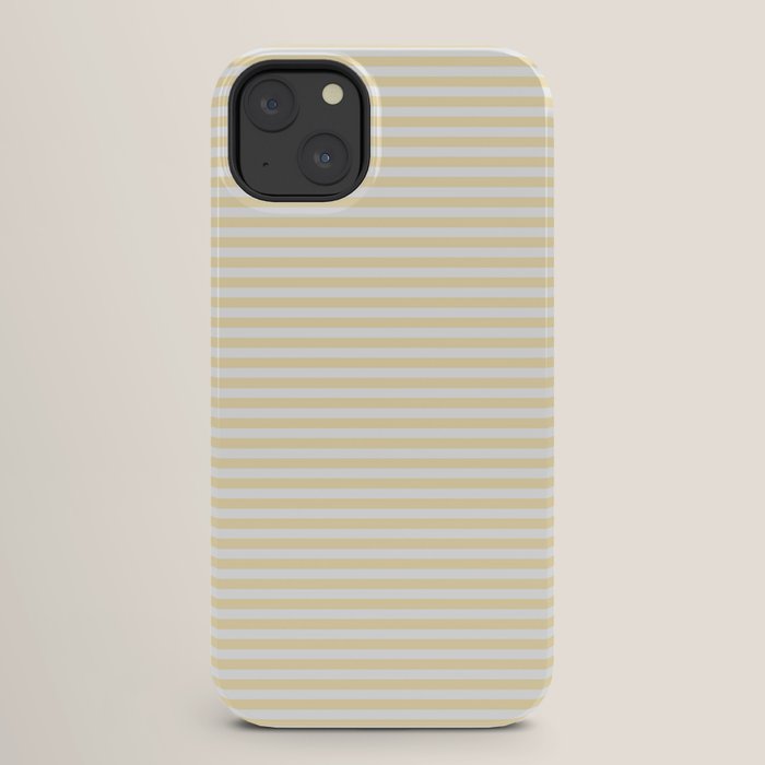 Lemon Honey Cream Stripe iPhone Case Gallery Image 26