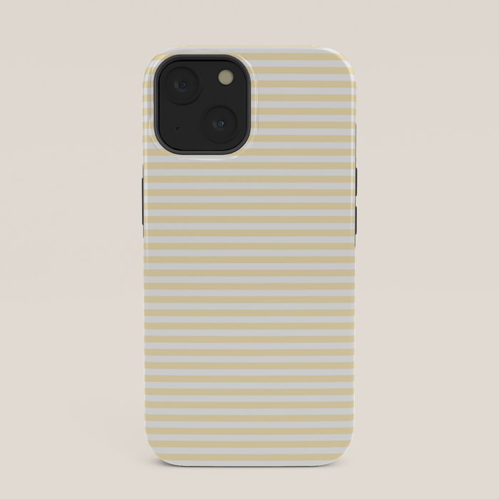 Lemon Honey Cream Stripe iPhone Case Gallery Image 33