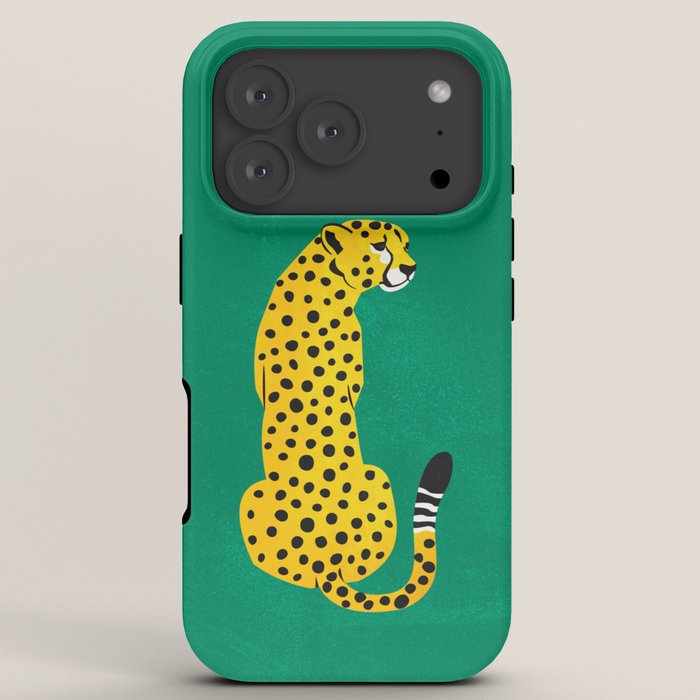 The Stare: Golden Cheetah Edition iPhone Case Gallery Image 7