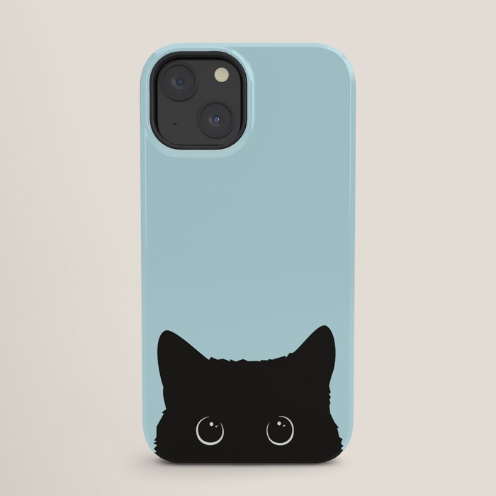 Black cat I iPhone Case Gallery Image 25