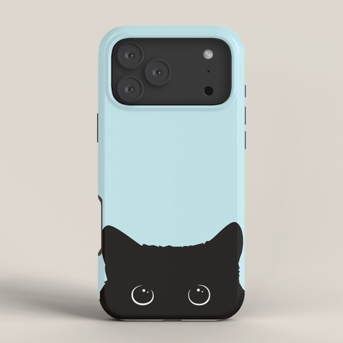 Black cat I iPhone Case Gallery Image 4