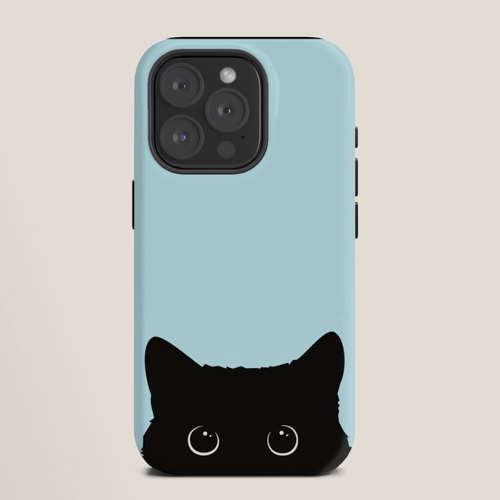 Black cat I iPhone Case Gallery Image 11
