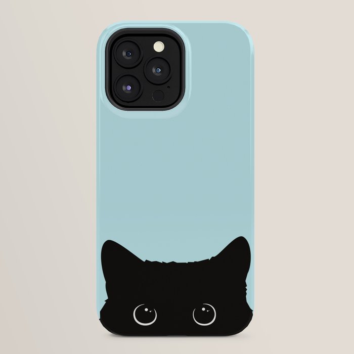 Black cat I iPhone Case Gallery Image 32