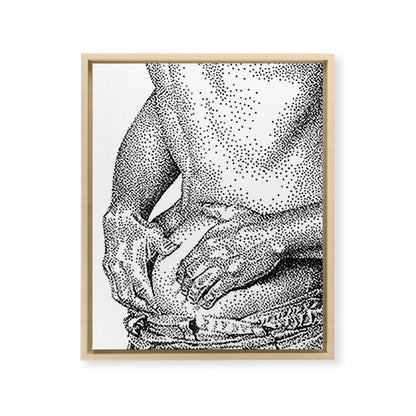 Control 3 NOODDOOD Framed Canvas Print Gallery Image 9