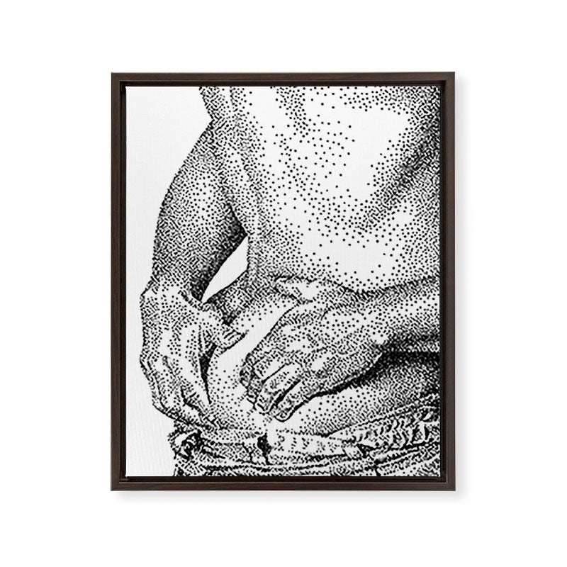 Control 3 NOODDOOD Framed Canvas Print Gallery Image 5