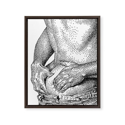Control 3 NOODDOOD Framed Canvas Print Gallery Image 5