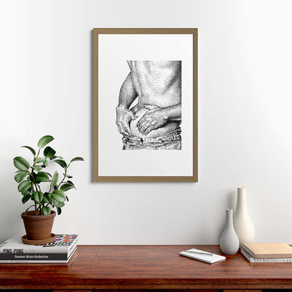Control 3 NOODDOOD Framed Art Print Gallery Image 24