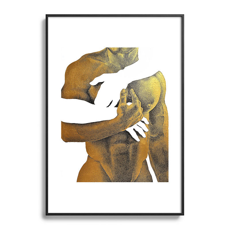 Echoes II - NOODOOD Painting (Gold doesn't print shiny) Framed Art Print Gallery Image 50