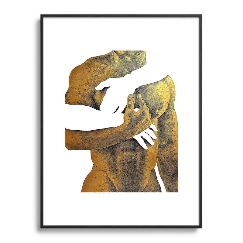 Echoes II - NOODOOD Painting (Gold doesn't print shiny) Framed Art Print Gallery Image 51