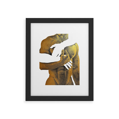 Echoes II - NOODOOD Painting (Gold doesn't print shiny) Framed Art Print Gallery Image 20