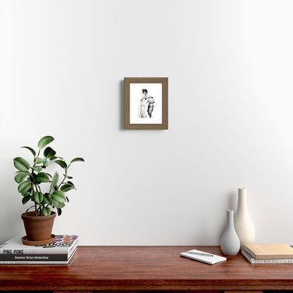 Figuration 1 (GOLD DOESN'T PRINT SHINY) Framed Art Print Gallery Image 21