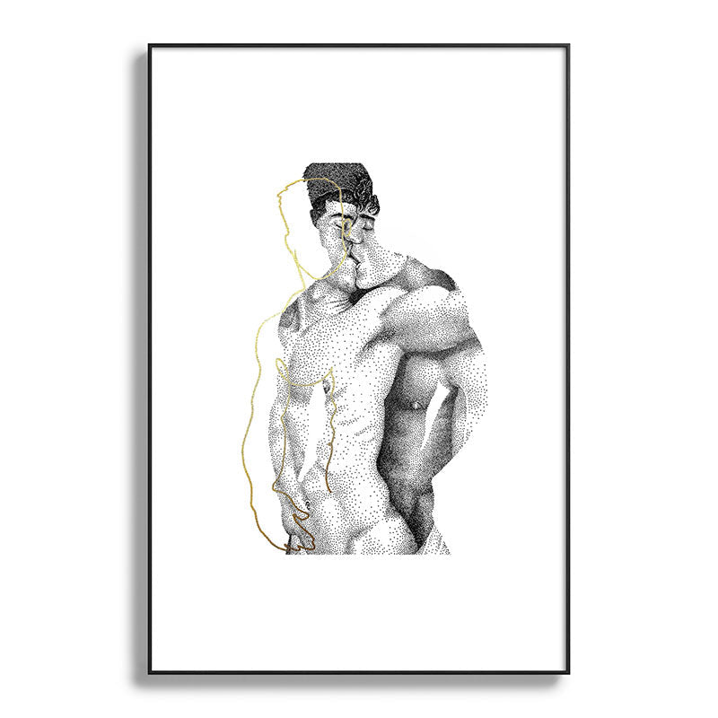 Figuration 1 (GOLD DOESN'T PRINT SHINY) Framed Art Print Gallery Image 52