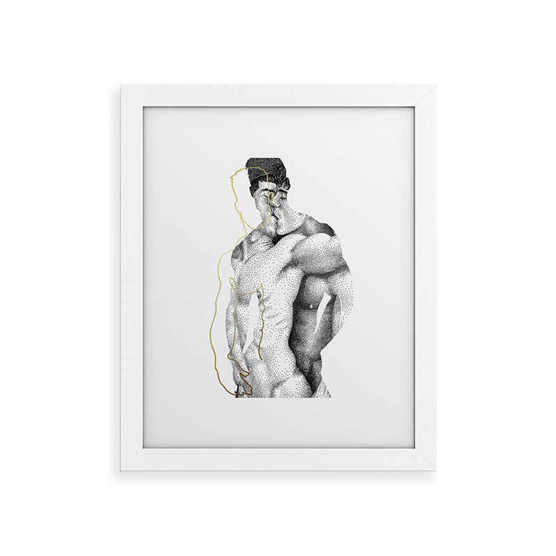 Figuration 1 (GOLD DOESN'T PRINT SHINY) Framed Art Print Gallery Image 32