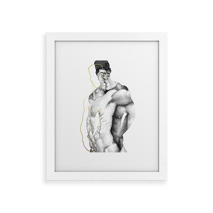 Figuration 1 (GOLD DOESN'T PRINT SHINY) Framed Art Print Gallery Image 30