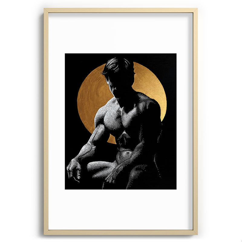 Luminosity of Apollo (gold doesn't print shiny) Framed Art Print Gallery Image 44
