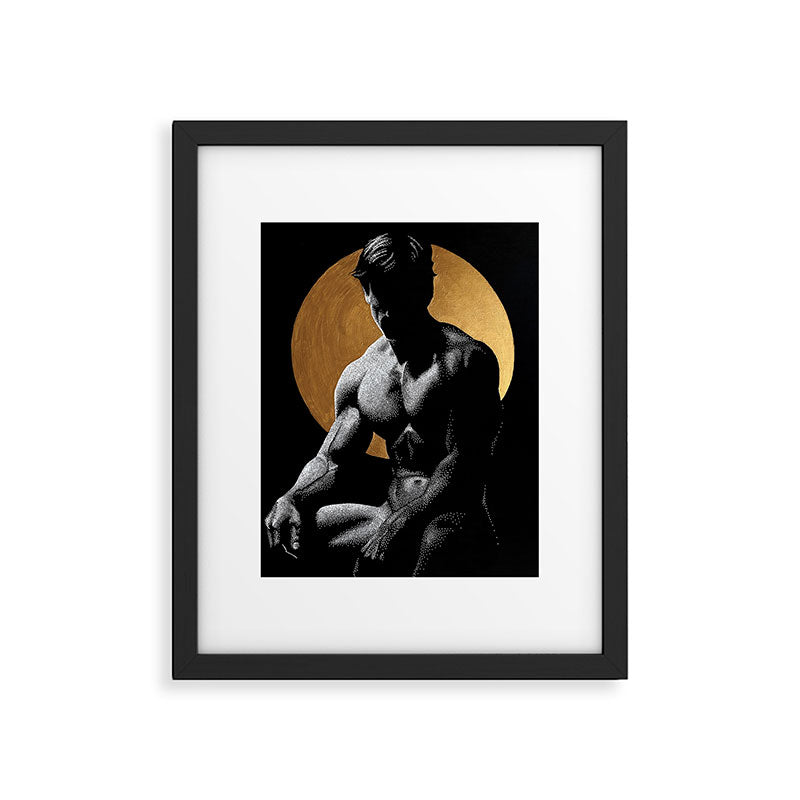 Luminosity of Apollo (gold doesn't print shiny) Framed Art Print Gallery Image 2