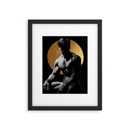 Luminosity of Apollo (gold doesn't print shiny) Framed Art Print Gallery Image 4