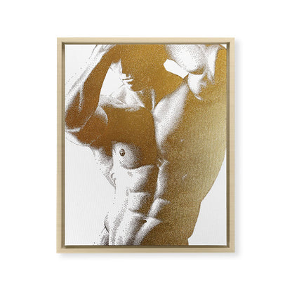 Obscured 2 - Painting Framed Canvas Print Gallery Image 7