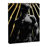 Strength of Zeus (Gold doesn't print shiny) Canvas Print Gallery Image 1