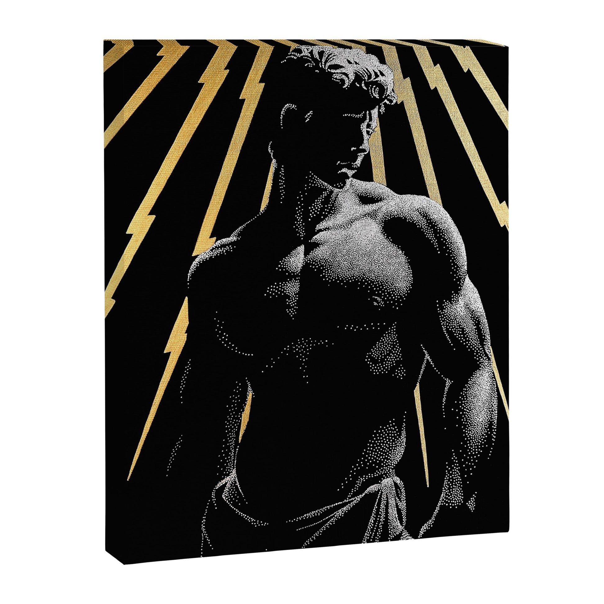 Strength of Zeus (Gold doesn't print shiny) Canvas Print Gallery Image 2