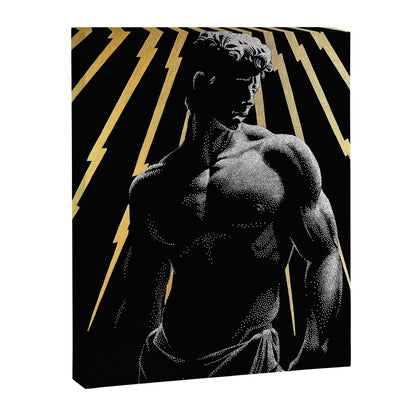 Strength of Zeus (Gold doesn't print shiny) Canvas Print Gallery Image 2