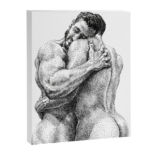 The Lovers - NOODDOODs Canvas Print Gallery Image 1