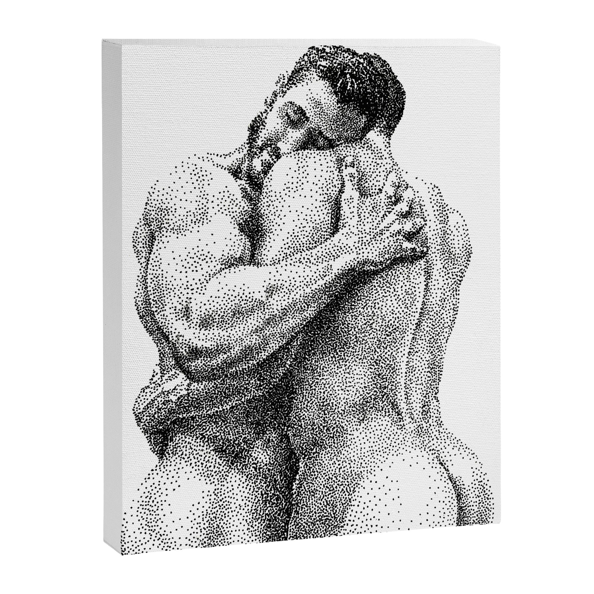 The Lovers - NOODDOODs Canvas Print Gallery Image 2