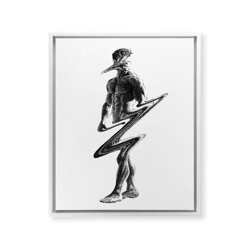 Wavy 2 - NOODDOODs Framed Canvas Print Gallery Image 12