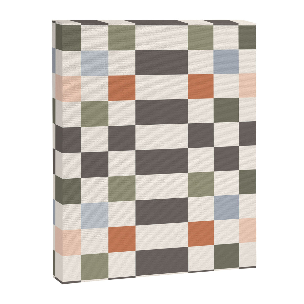 Fall Checkerboard Canvas Print Gallery Image 3