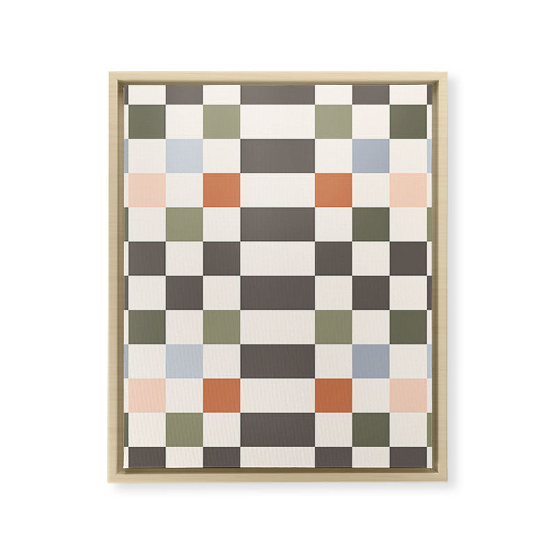 Fall Checkerboard Framed Canvas Print Gallery Image 26