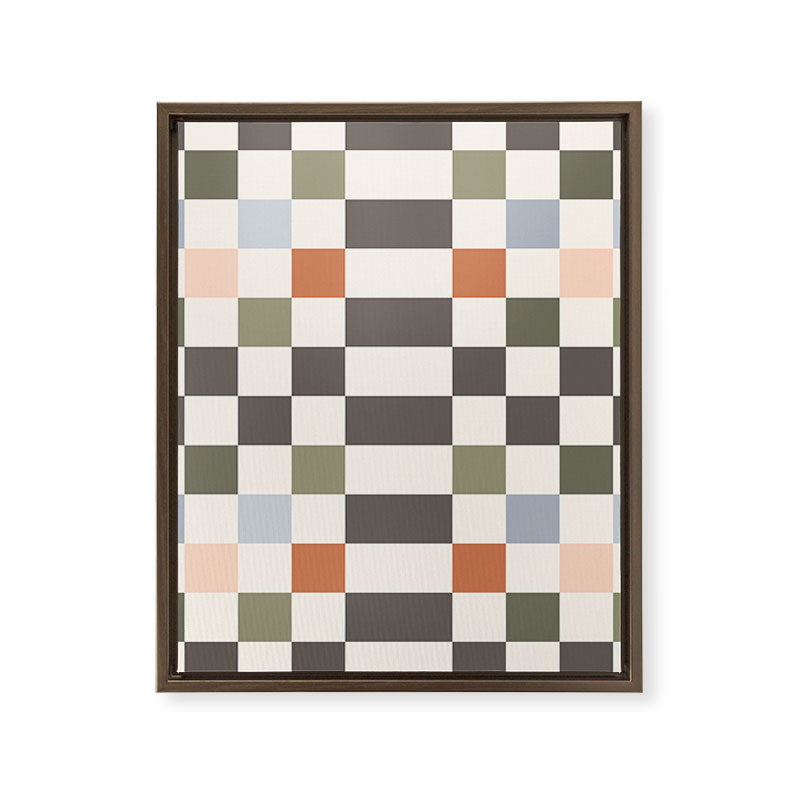 Fall Checkerboard Framed Canvas Print Gallery Image 14