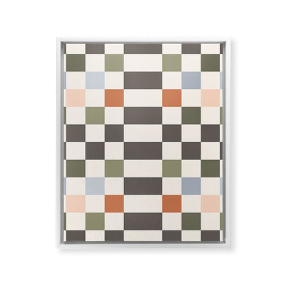 Fall Checkerboard Framed Canvas Print Gallery Image 28