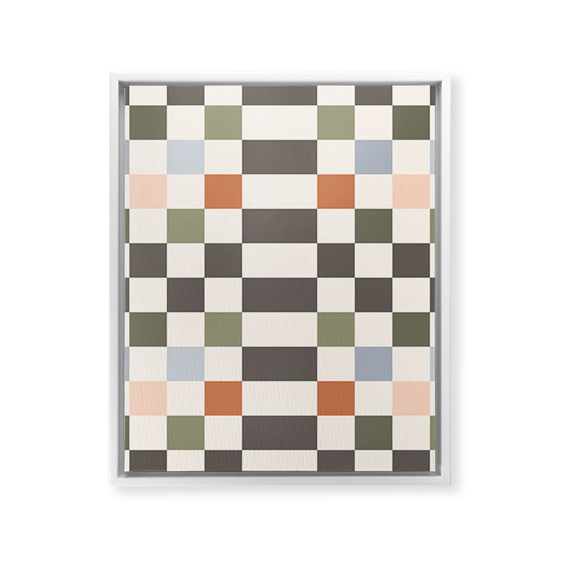 Fall Checkerboard Framed Canvas Print Gallery Image 31