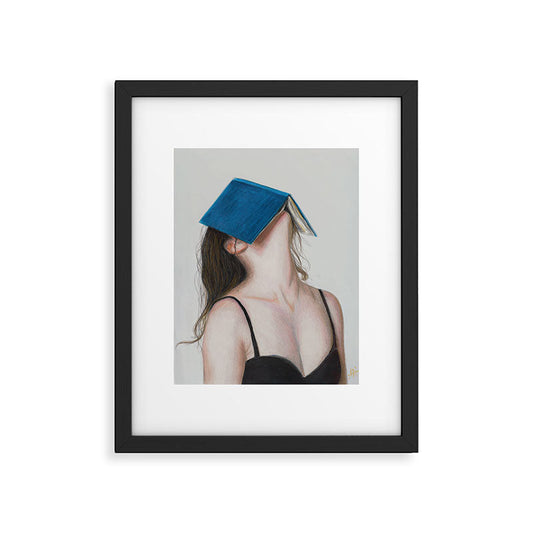 Books Framed Art Print Gallery Image 1