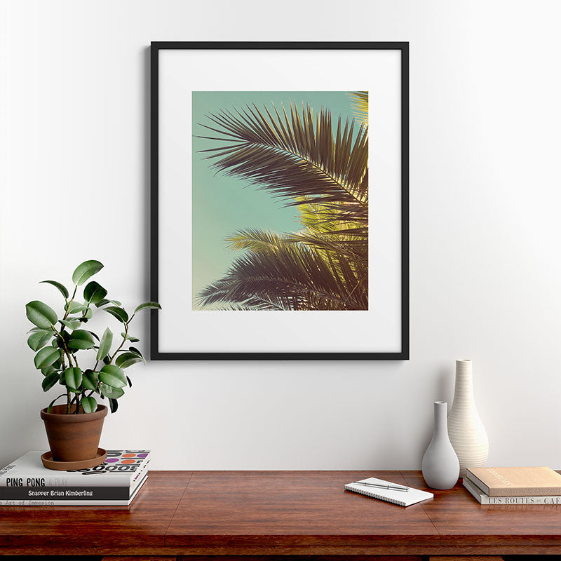 Autumn Palms Framed Art Print Gallery Image 9
